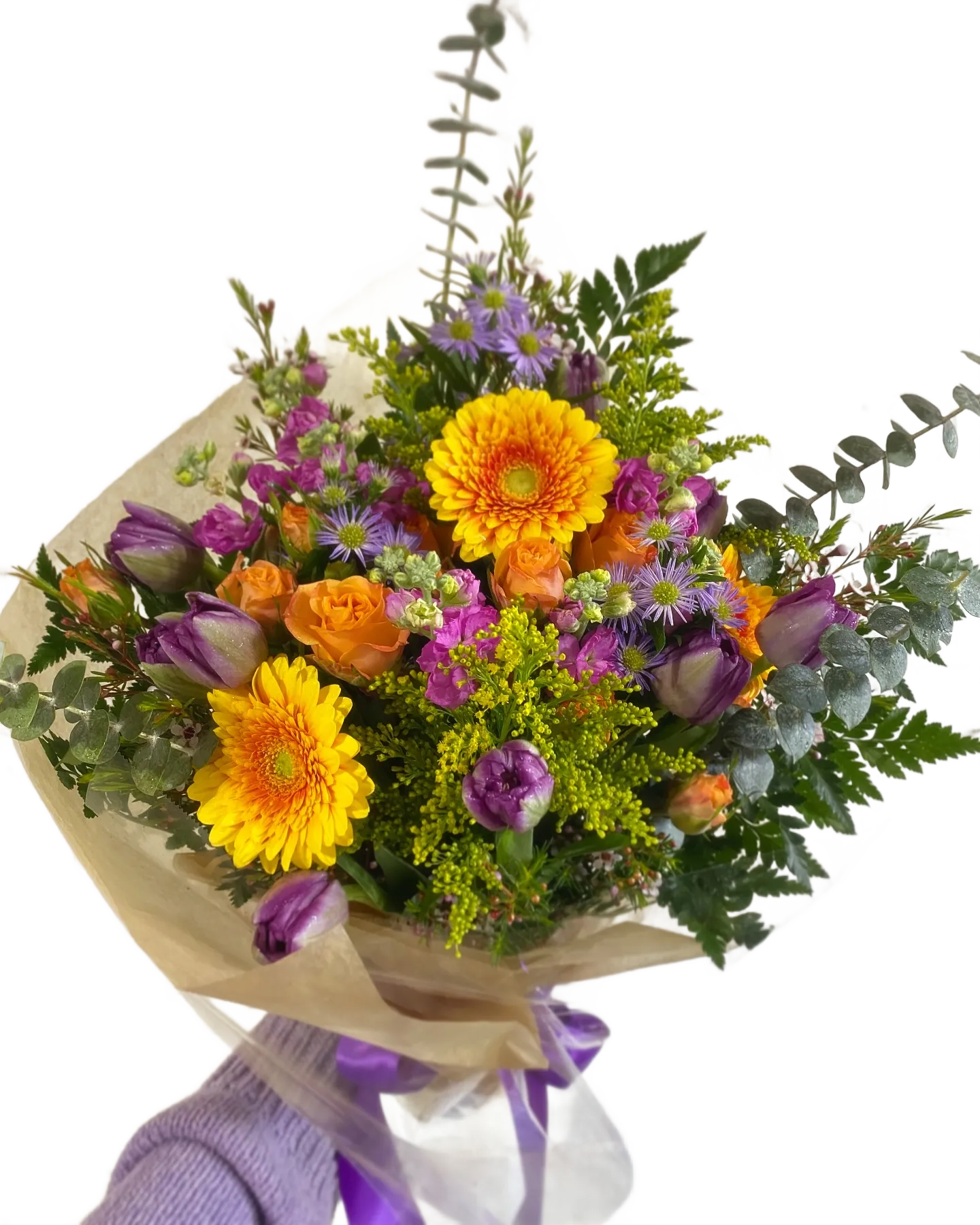Custom Designer Wrapped Bouquet