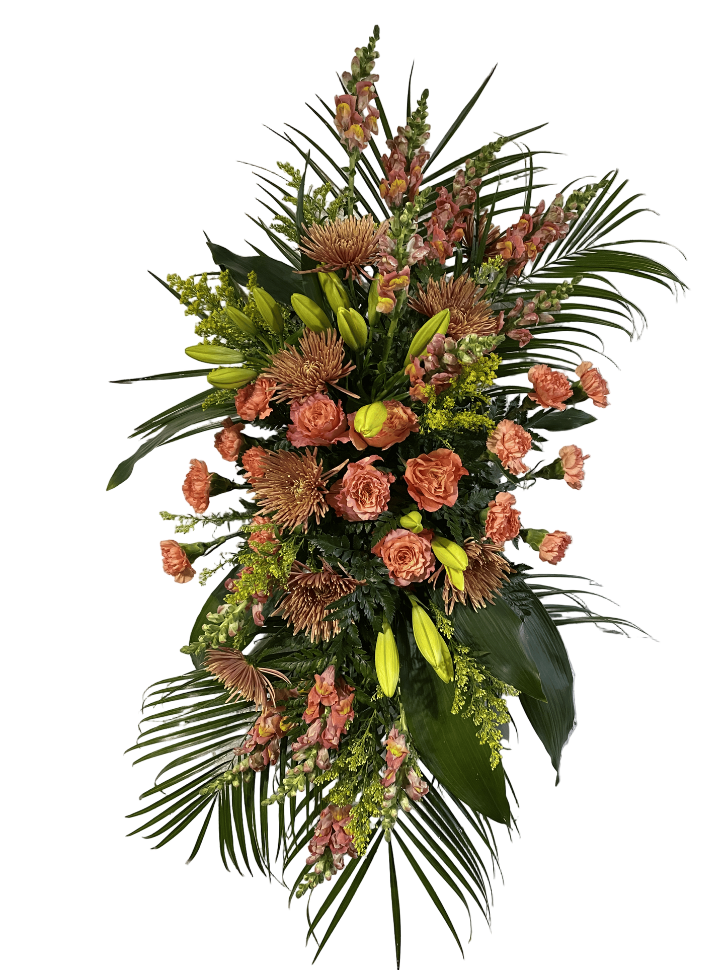 Custom Sympathy Standing Spray