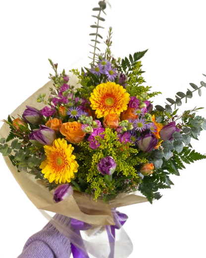 Custom Designer Wrapped Bouquet