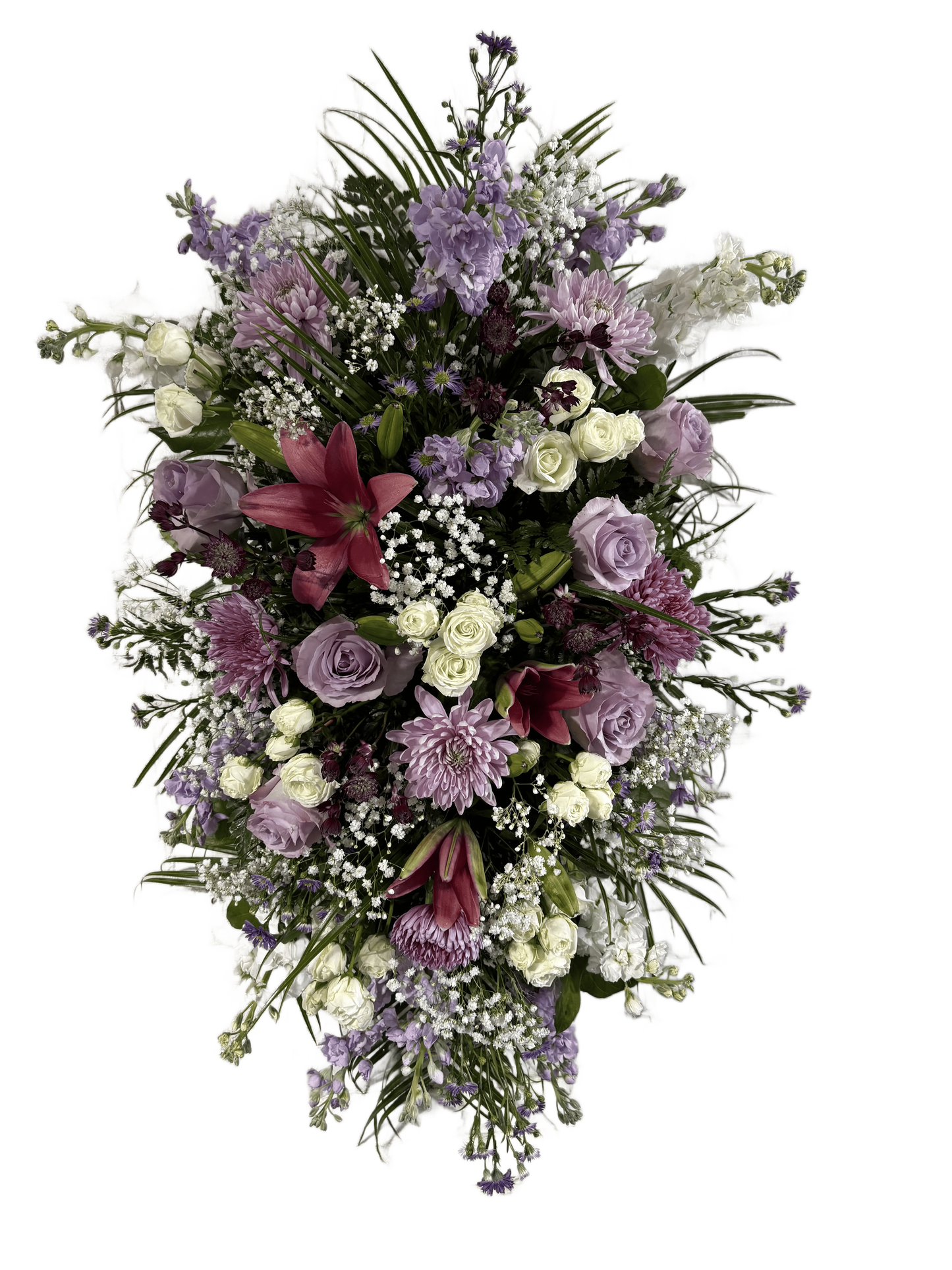 Custom Sympathy Standing Spray