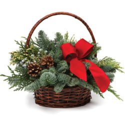 Woodland Winter Basket